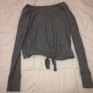 Abercrombie & Fitch Blue/Grey Sweater
